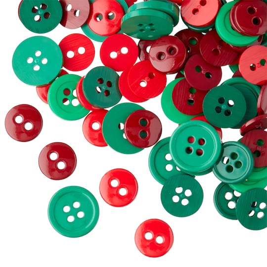 Colors We Love Christmas Buttons By Loops & Threads®